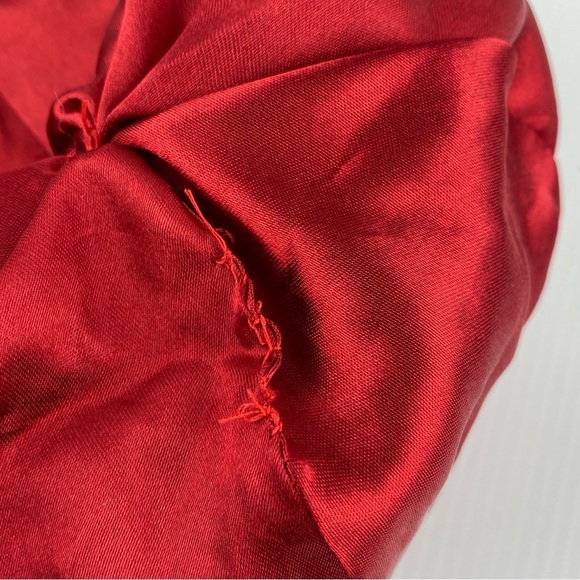 Red Bakerboy Cap Newsboy Hat Elastic Adjustment - Picture 7 of 7